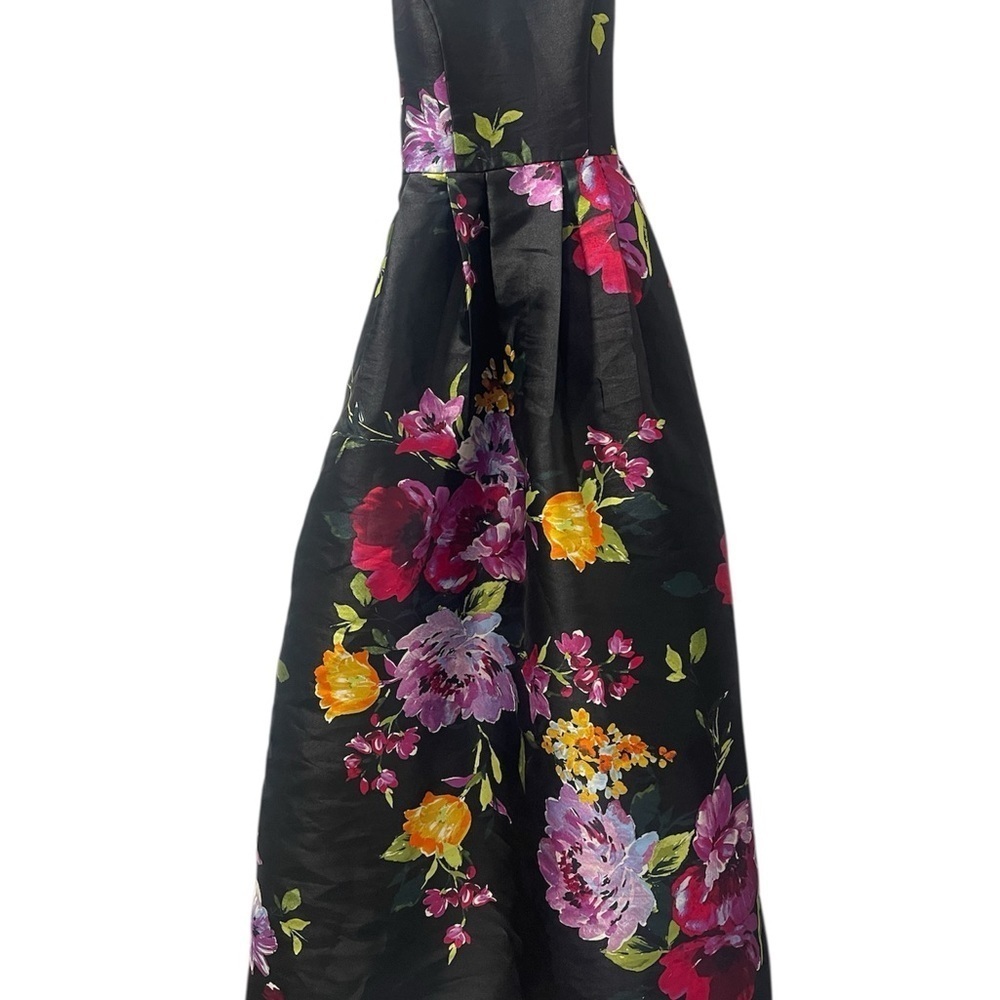 BCX Floral Black Maxi Dress - Picture 2 of 4
